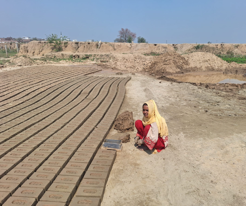 Women learning vocational skills in Pakistan
